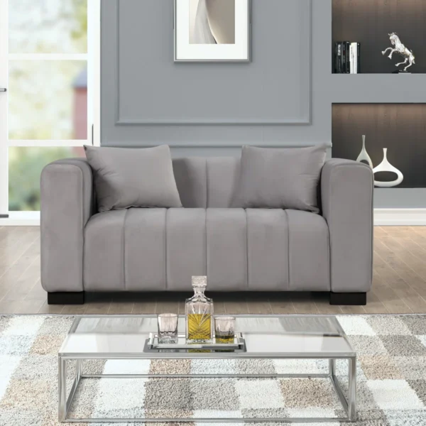 Avrah 2 - Piece Velvet Living Room Set - Image 3