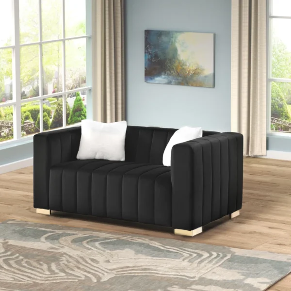 Clifford 2 - Piece Velvet Living Room Set - Image 4