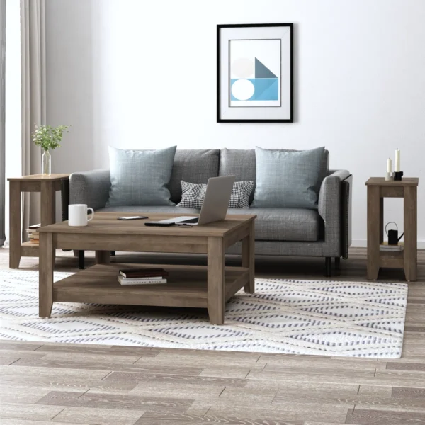 Weddel Basilico Coffee Table with Storage - Image 3